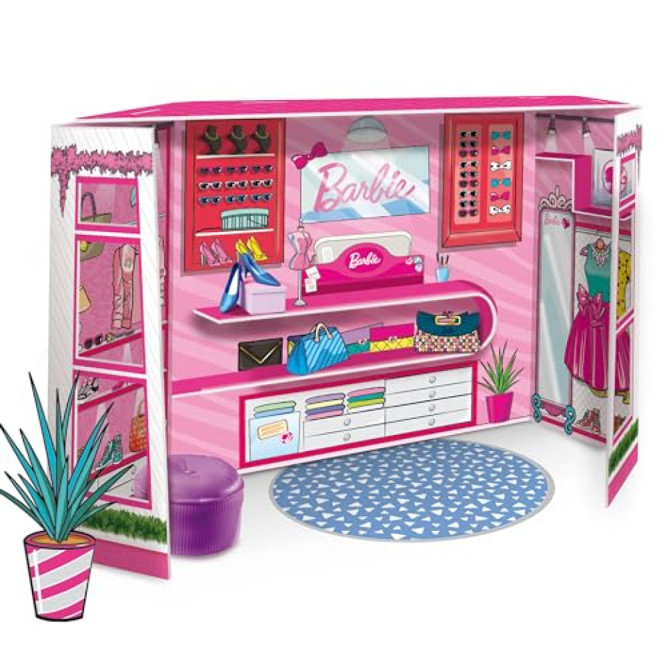 Barbie Fashion Boutique Lisciani – Kit Creativo con Bambola