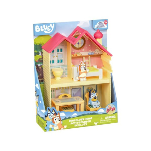 Bluey Mini Casa Playset con Personaggio 6 cm – Rocco Giocattoli