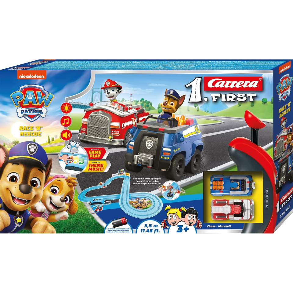 Carrera First pista PAW Patrol da 3 anni