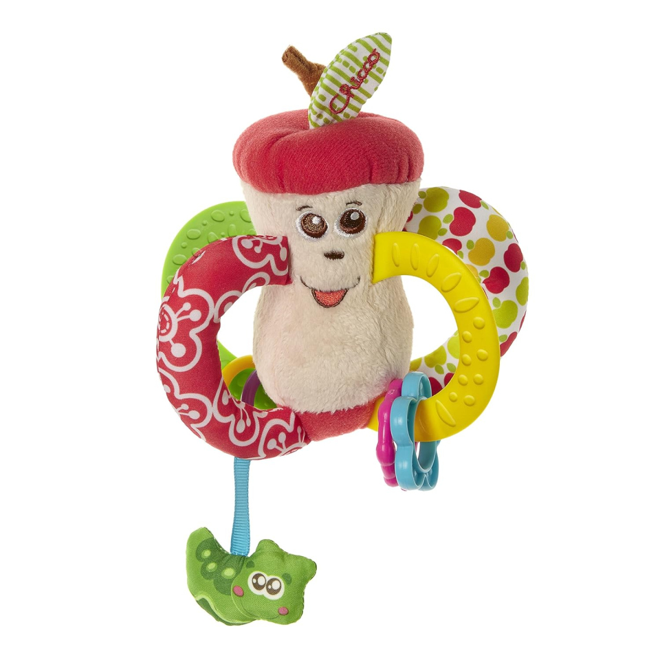 Chicco Afferrafacile Mela – Gioco Sensoriale Morbido 3-24 Mesi