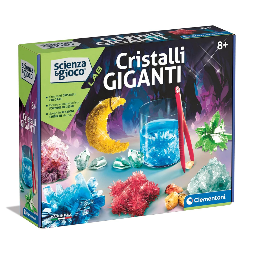 Clementoni Laboratorio Cristalli Giganti – Scienza e Gioco Lab