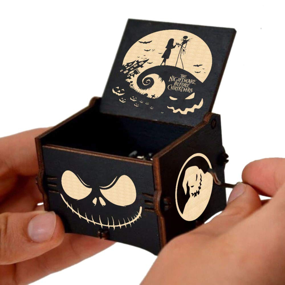 Cuzit Nightmare Before Christmas carillon in legno