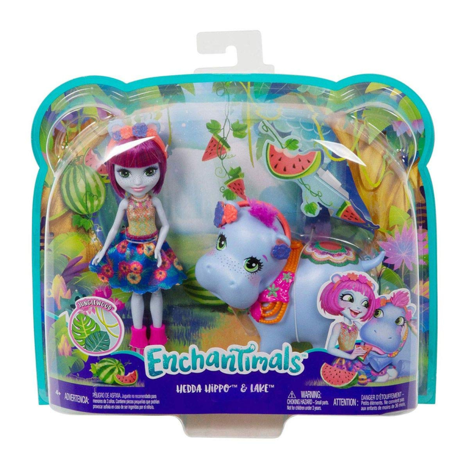 Enchantimals Giungla Tropicale bambola Hedda con Lake