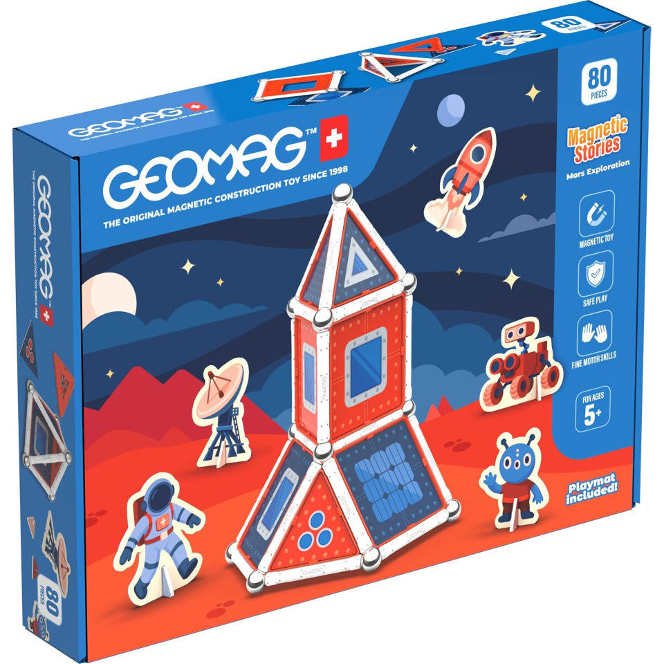 Geomag Mars Exploration costruzioni magnetiche 80 pezzi
