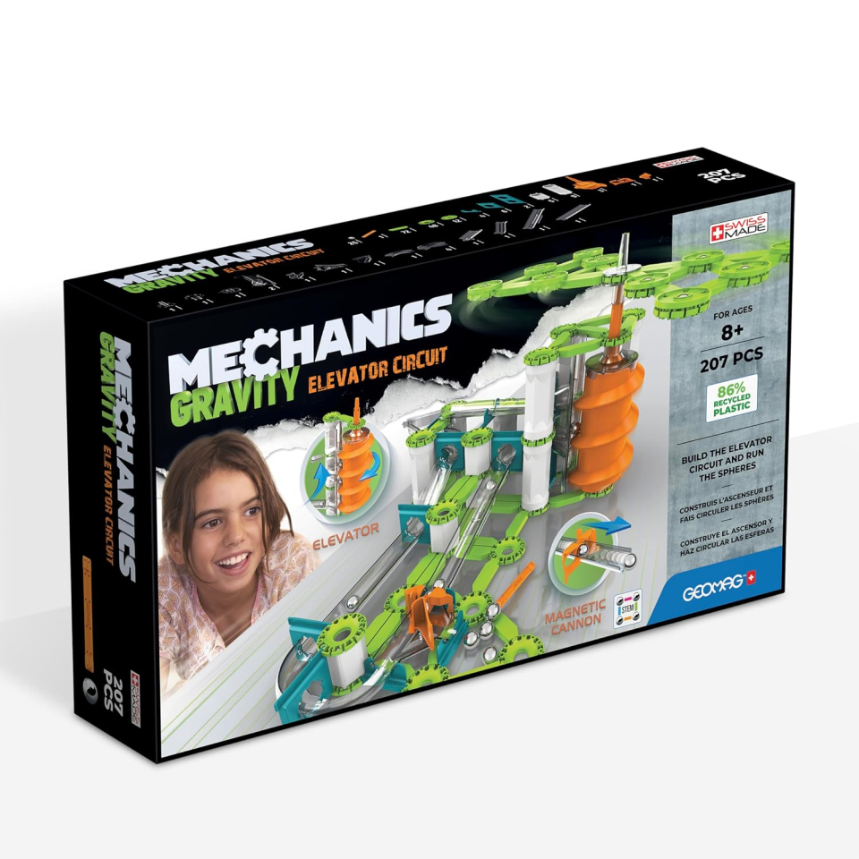 Geomag Mechanics Gravity circuito magnetico da 207 pezzi