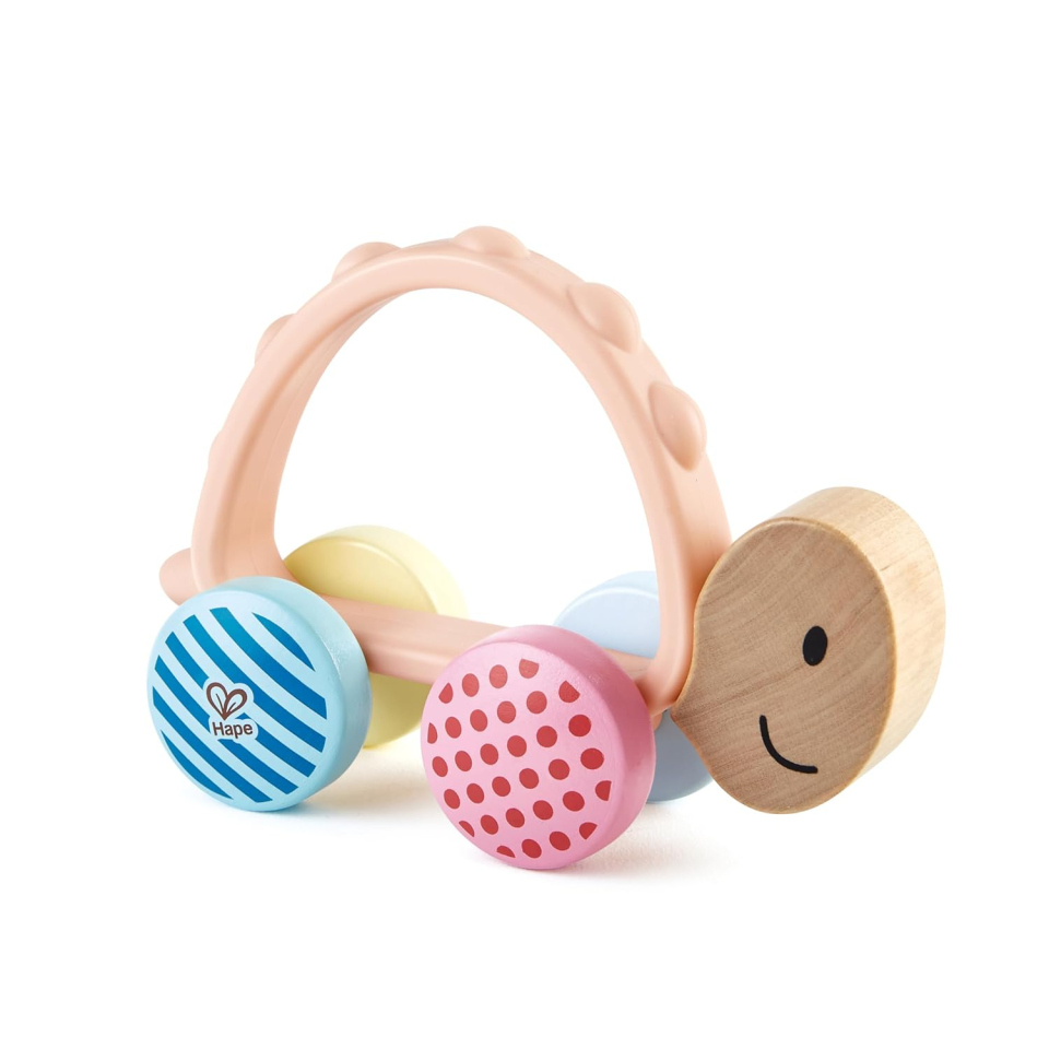 Hape Tartaruga Turbo – Gioco con Ruote Luminose e Maniglia in Silicone