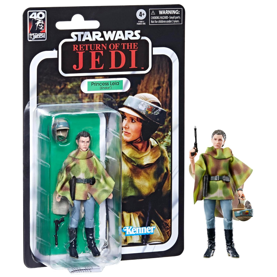 Hasbro The Black Series Principessa Leila Endor action figure