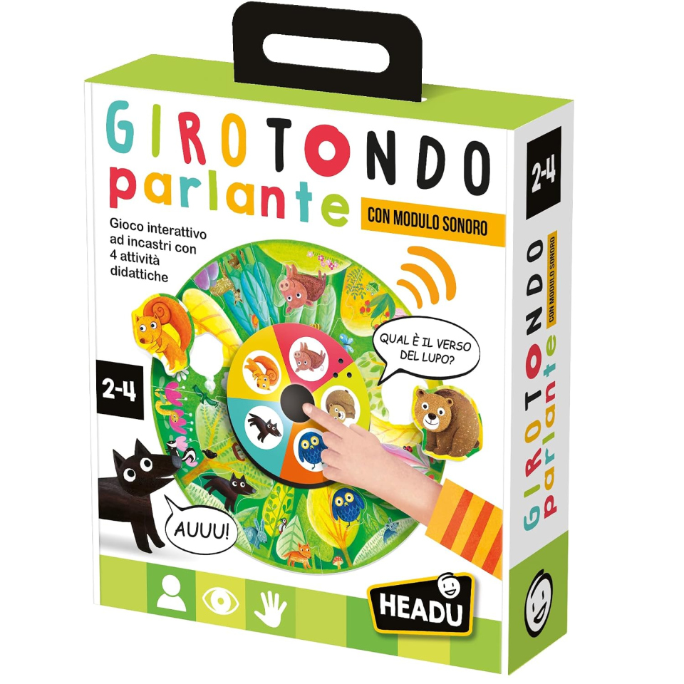 Headu Girotondo Parlante, gioco educativo con modulo sonoro