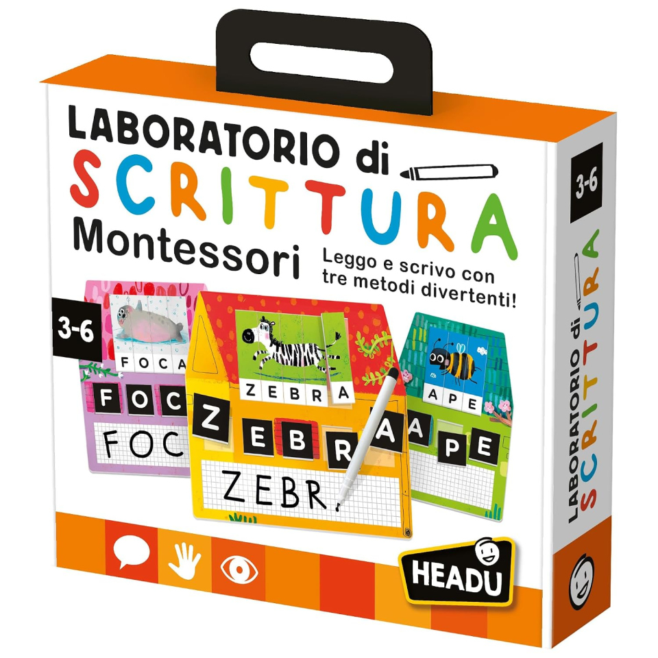 Headu Laboratorio di Scrittura Montessori dai 3 anni