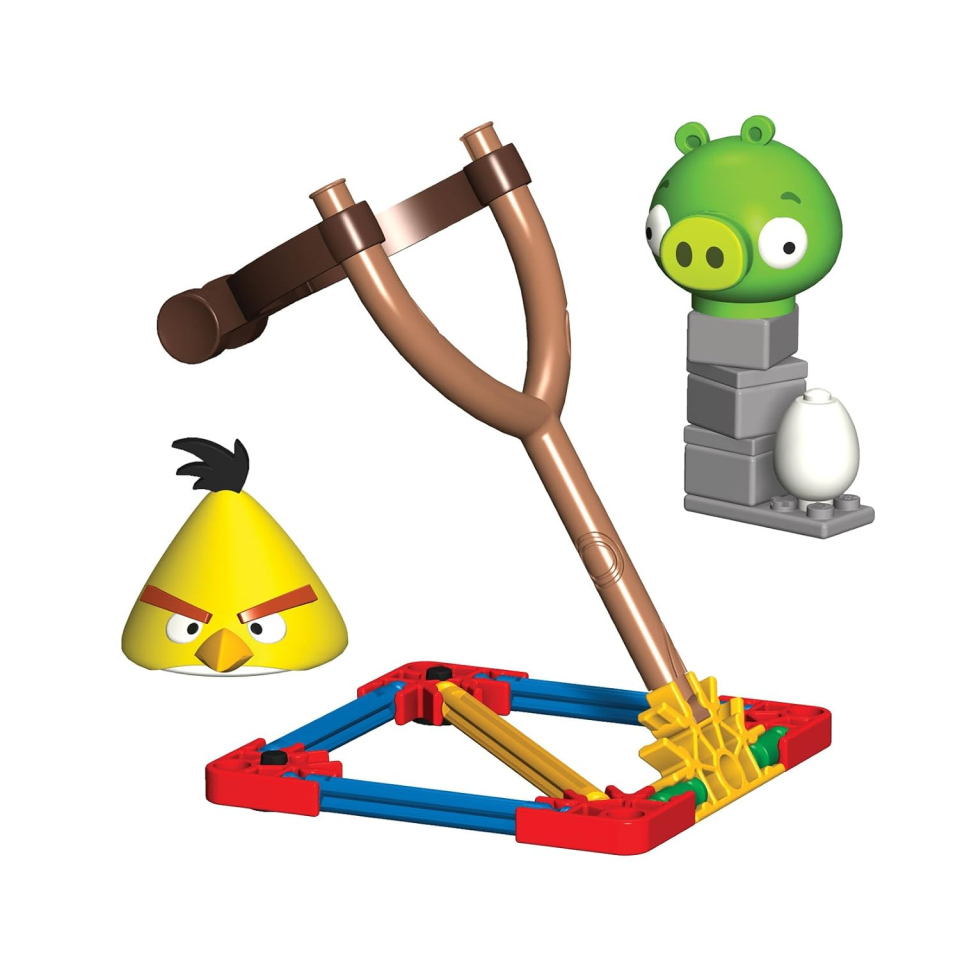 K'Nex Angry Birds gioco costruzioni Uccello contro Maiale