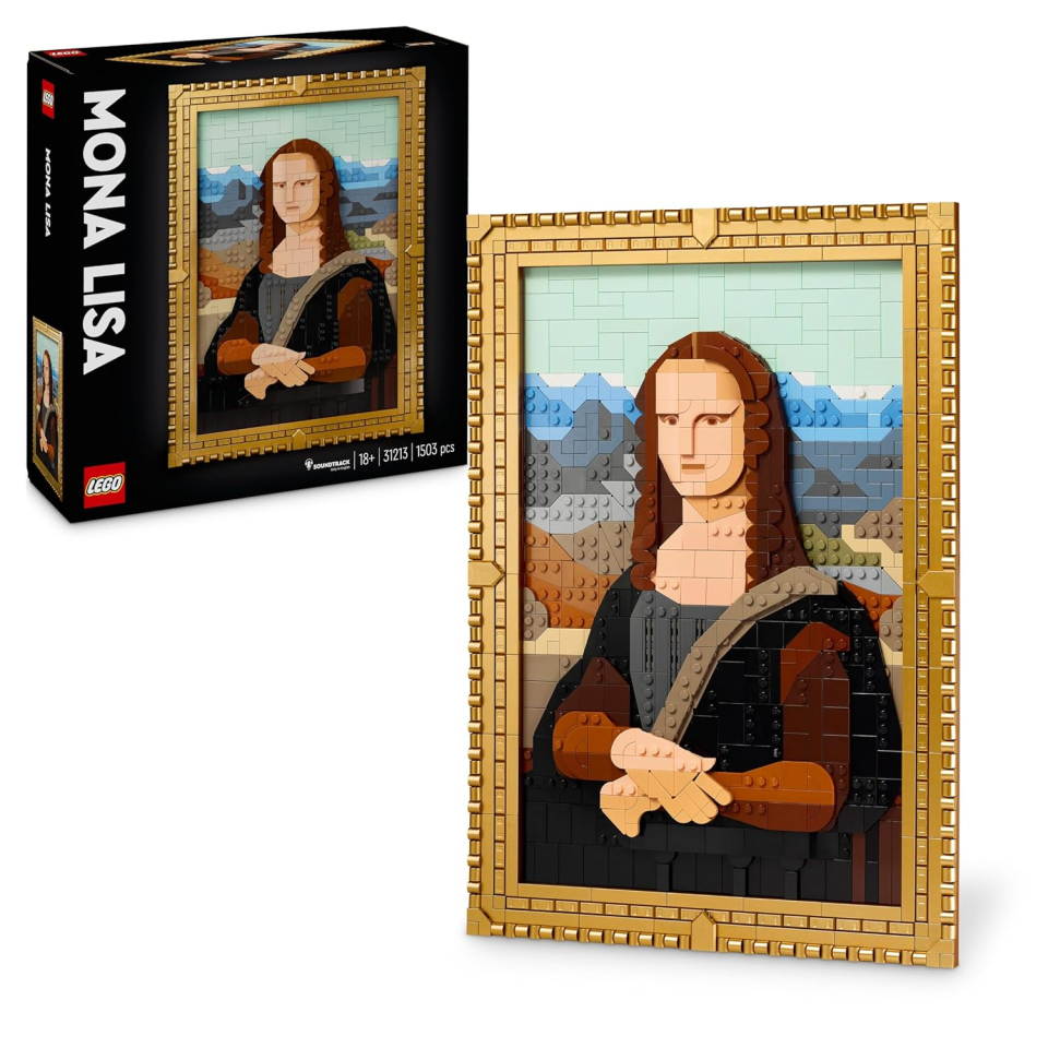 LEGO Art Gioconda 31213 – Monna Lisa in Mattoncini