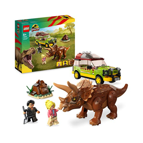 LEGO Jurassic Park Ricerca del Triceratopo 76959
