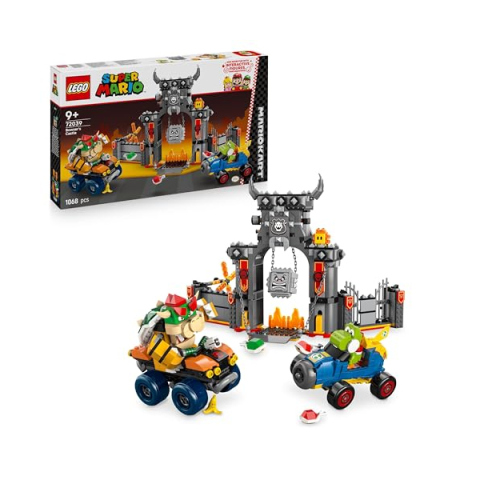 LEGO Super Mario Kart – Castello di Bowser con Yoshi e 2 Veicoli