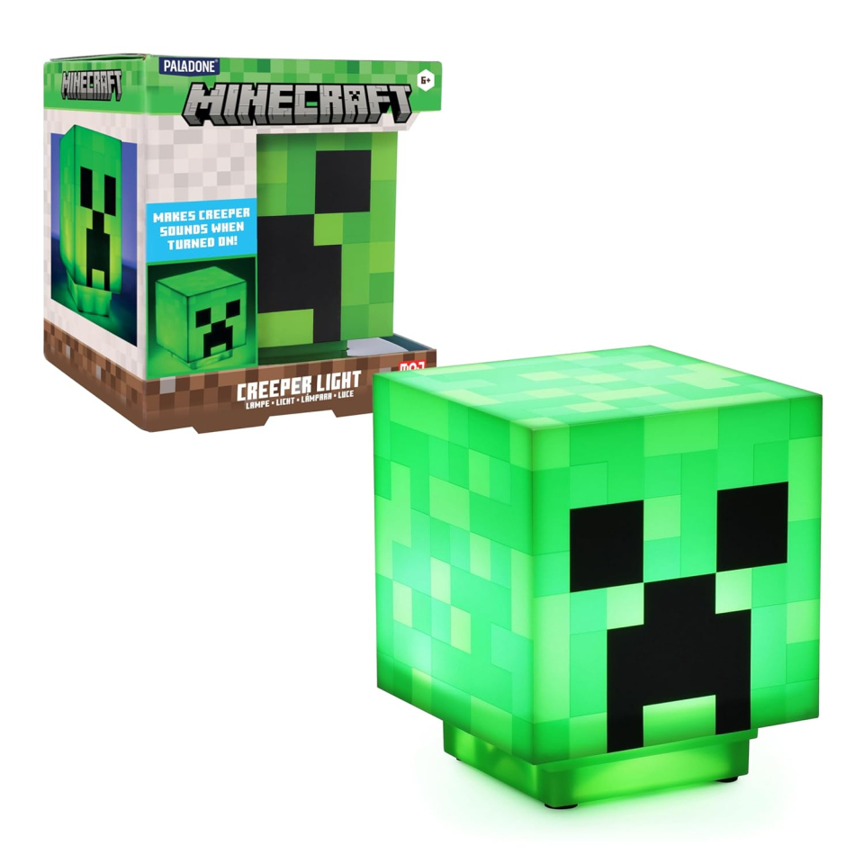 Luce Notturna Creeper Minecraft – Paladone con Suoni