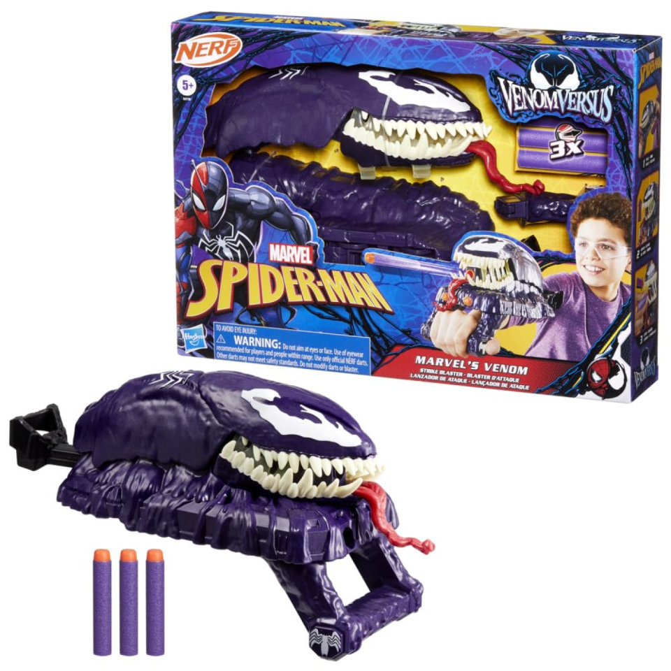 Nerf Venom Strike – Blaster Spider-Man VenomVersus per bambini