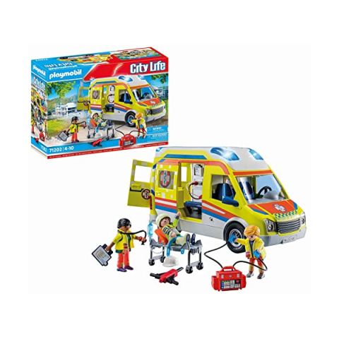 Playmobil City Life Ambulanza con Luci e Suoni 71202