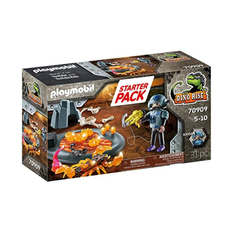 Playmobil Dino Rise Scorpione di Fuoco – Starter Pack 70909