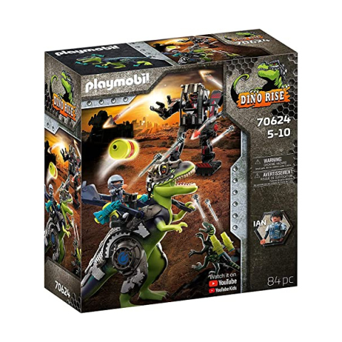 Playmobil Dino Rise T-Rex Battaglia dei Giganti 70624