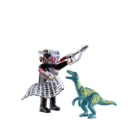 Playmobil Dinos DuoPack Velociraptor e Cacciatore 70693