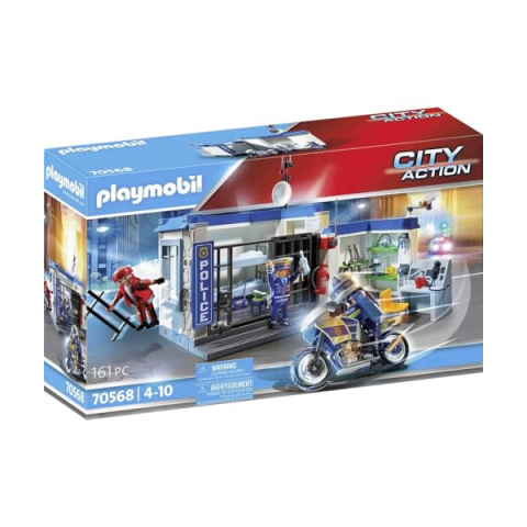 Playmobil City Action 70568 – Fuga dalla Stazione di Polizia