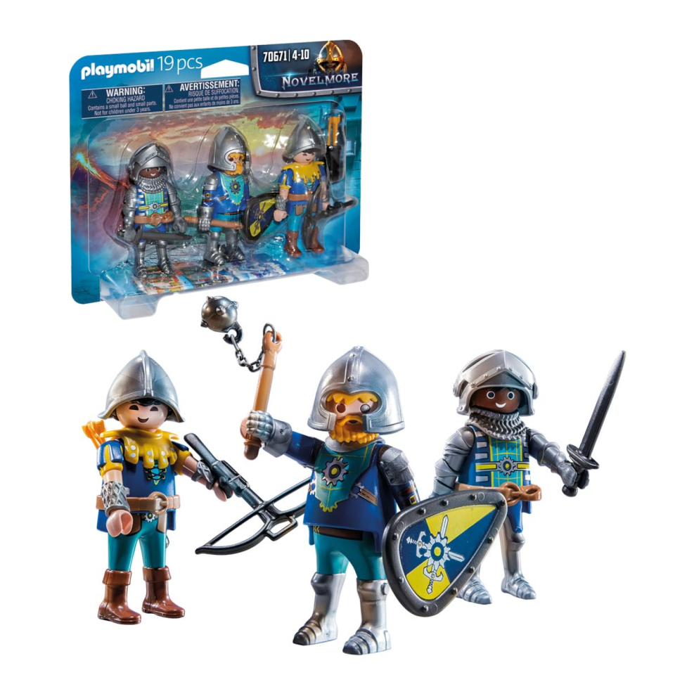 PLAYMOBIL Novelmore playset cavalieri con 19 pezzi
