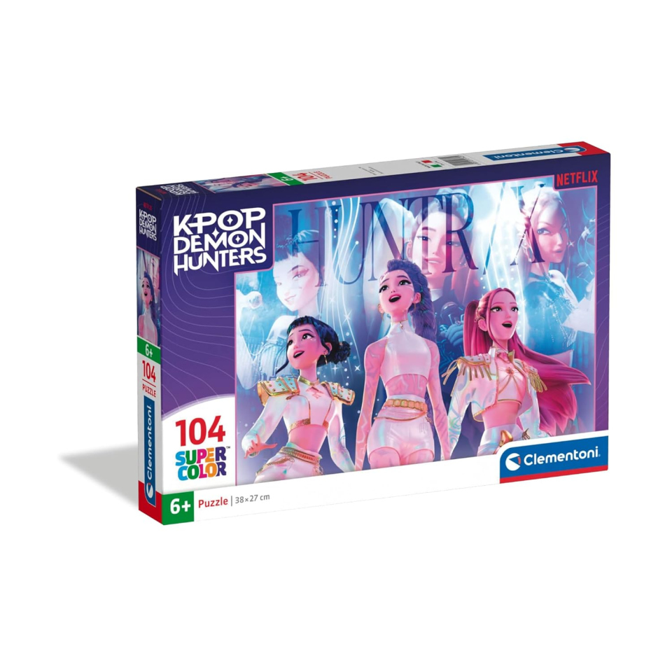 Puzzle Clementoni K-Pop Demon Hunters 104 Pezzi