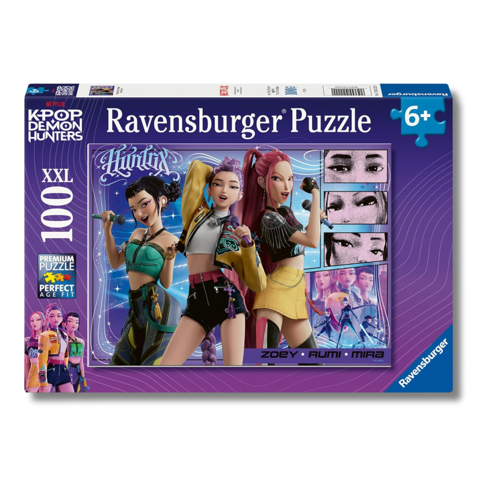 Ravensburger Puzzle K-Pop Demon Hunters 100 Pezzi XXL