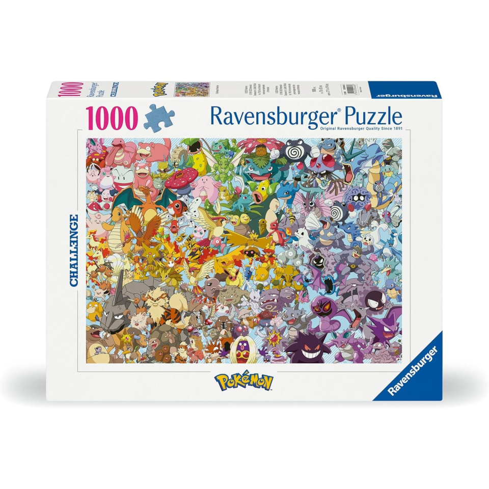 Ravensburger Pokémon puzzle 1000 pezzi Challenge