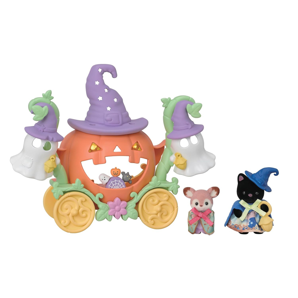 Sylvanian Families playset Carrozza Zucca di Halloween