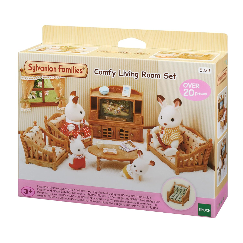 Sylvanian Families playset soggiorno con oltre 40 pezzi