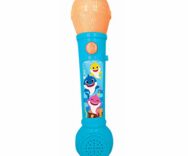 Baby Shark Microfono luminoso con canzoncine per bambini – Lexibook