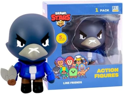 Brawl Stars CROW, Personaggio giocattolo da collezione 11,4 cm