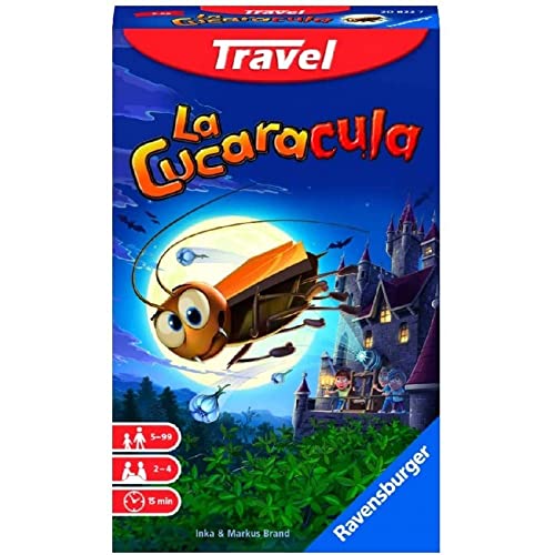Ravensburger – La Cucaracha, Gioco Da Tavolo, Da 2 A 4 Giocatori