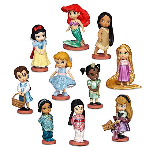 10 bamboline e pupazzetti delle Principesse Disney, con Ariel, Jasmine, Cenerentola e le altre, da 3 anni – Disney Store Collezione Animator