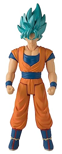 Dragon Ball Z Super Saiyan Goku Blue, Action figure gigante da 30 cm – Bandai 36731