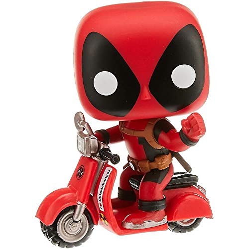 Funko Pop! Rides: Deadpool in Scooter, Personaggio in Vinile da Collezione