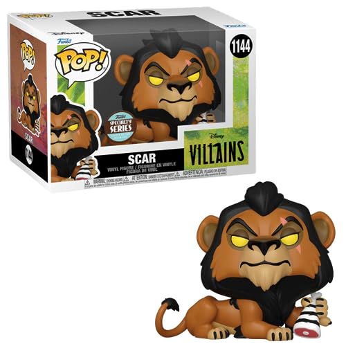 Funko Pop! Scar con Carne, serie Disney Lion King