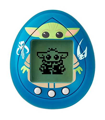 Grogu Tamagotchi Nano, prenditi cura del Baby Yoda, giocattolo Tamagotchi di Star Wars da 4 cm – Bandai