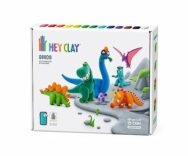 Hey Clay Dinos Set – Kit di argilla da modellare a tema dinosauri