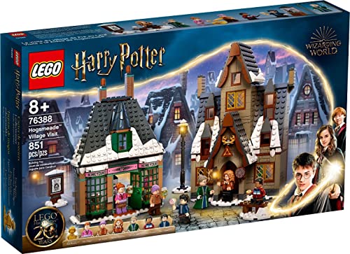 LEGO 76388 Harry Potter, Visita al Villaggio di Hogsmeade, Set da costruire con 6 Minifigure, 8+ Anni