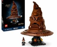 LEGO Cappello Parlante Harry Potter, con Stemma delle Case di Hogwarts e 31 Suoni – LEGO 76429