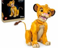 LEGO Disney Giovane Simba, gioco di costruzioni per adulti, Il Re Leone 43247