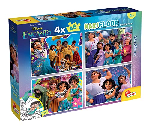 Puzzle Disney Encanto, 48 pezzi e 4 puzzle da costruire – Lisciani Giochi