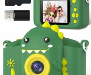 Macchina Fotografica Digitale Bambini, Schermo HD da 1080P, funzioni video e selfie, da 3 – 12 Anni