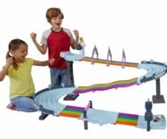 Pista Arcobaleno Mario Kart, lunga 2 metri con 2 macchinine, da 4 anni – Hot Wheels