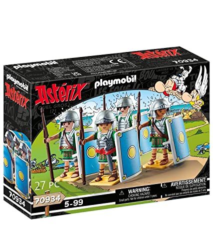 PLAYMOBIL Asterix 70934 Truppe Romane, Giochi di costruzione per Bambini da 5 Anni