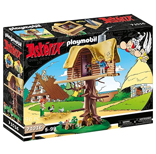 PLAYMOBIL Asterix 71016 Assurancetourix e la Casa sull’Albero
