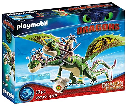 Dragon Trainer Racing, Gioco di Costruzioni da 4 Anni – PLAYMOBIL 70730 DreamWorks