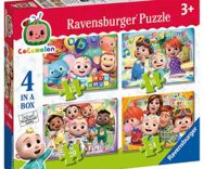 Puzzle Cocomelon 4 in 1, da 12 a 24 pezzi per bambini da 3 anni – Ravensburger
