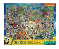 Spongebob puzzle gigante di 3000 pezzi, dimensioni 1150mm x 820mm – Squarepants